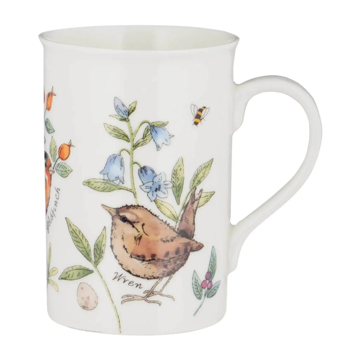 Price u0026 Kensington Price & Kensington Garden Birds Fine China 300ml Mug - Bluebell