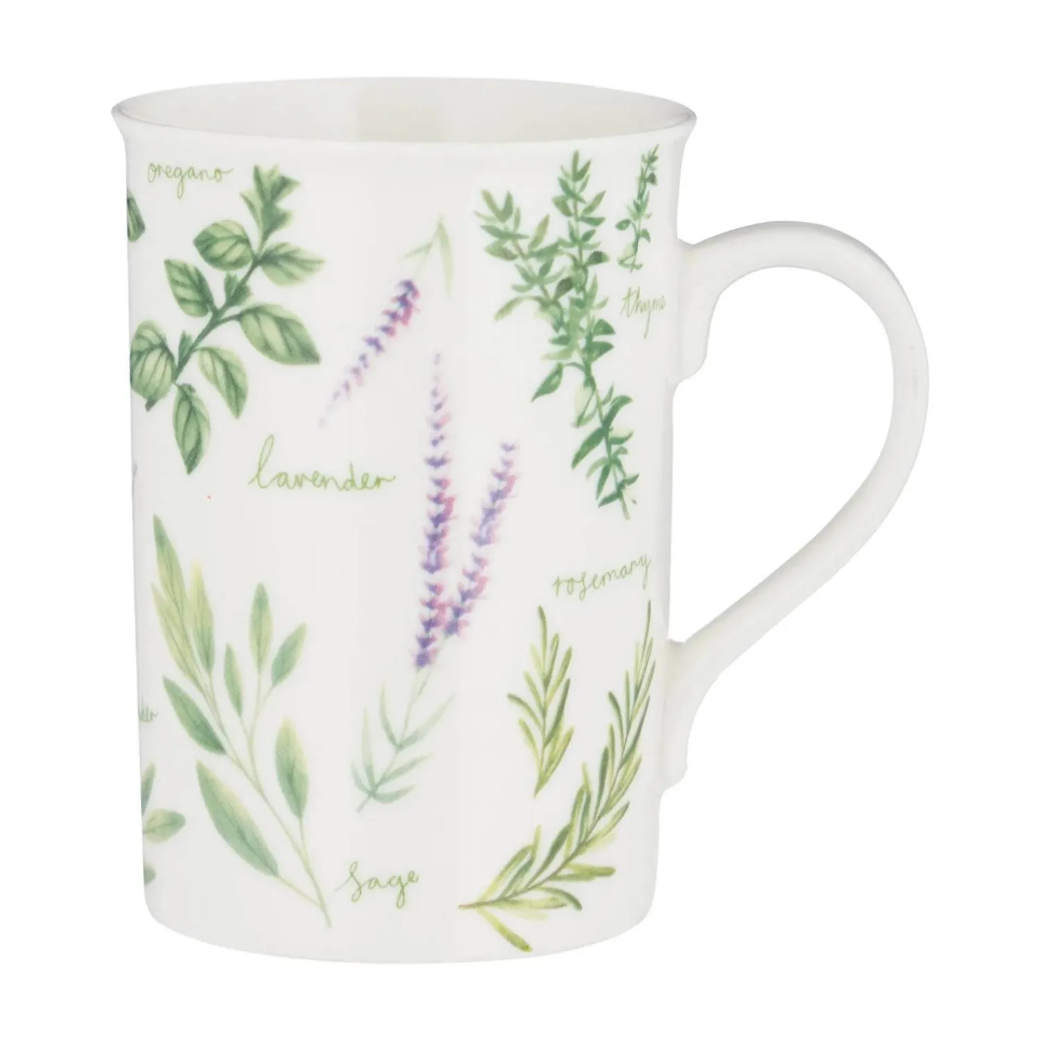 Price u0026 Kensington Price & Kensington Garden Herbs Fine China 300ml Mug - Lavender