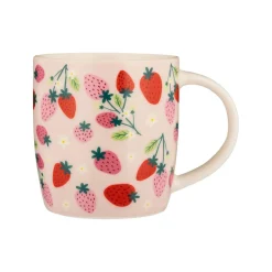 Price u0026 Kensington Price & Kensington 340ml Fine China Mug - Strawberries