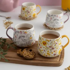 Price u0026 Kensington Price & Kensington 425ml Fine China Mug - Sunflower