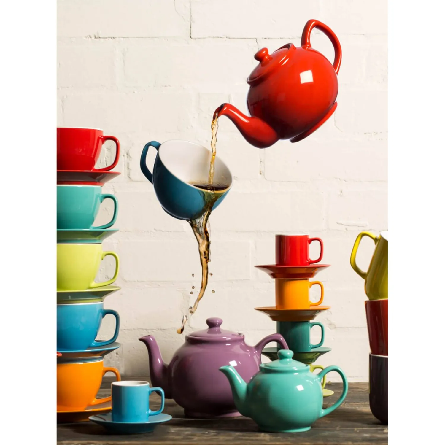 Price u0026 Kensington Price & Kensington Stoneware 6 Cup Teapot - Mint Green