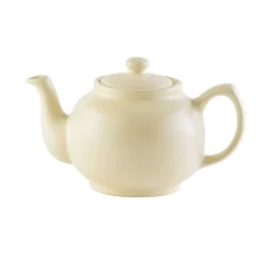 Price u0026 Kensington Price & Kensington Stoneware 6 Cup Teapot - Matte Cream