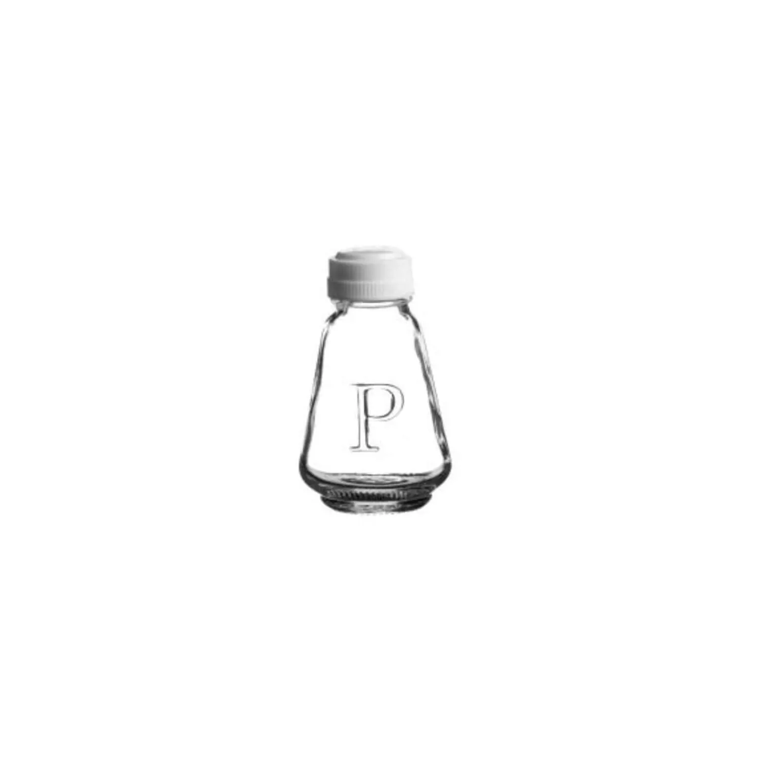Ravenhead Essentials Embossed Pepper Pot - Clear