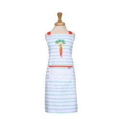 Dexam RHS Home Grown Carrots RPET Childrens Apron - Blue