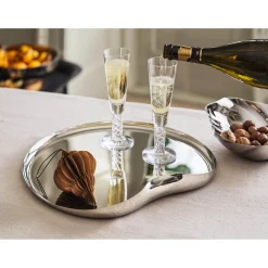 Robert Welch Cascade 18|10 Mirror Polished Stainless Steel Dish - Medium