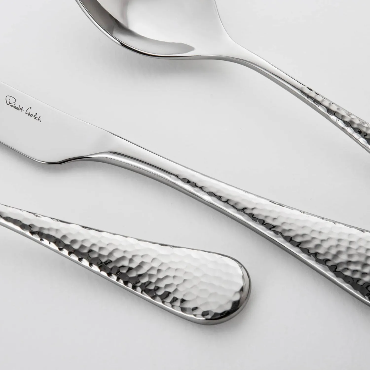 Robert Welch Honeybourne Bright Stainless Steel Cutlery Set - 42 Piece