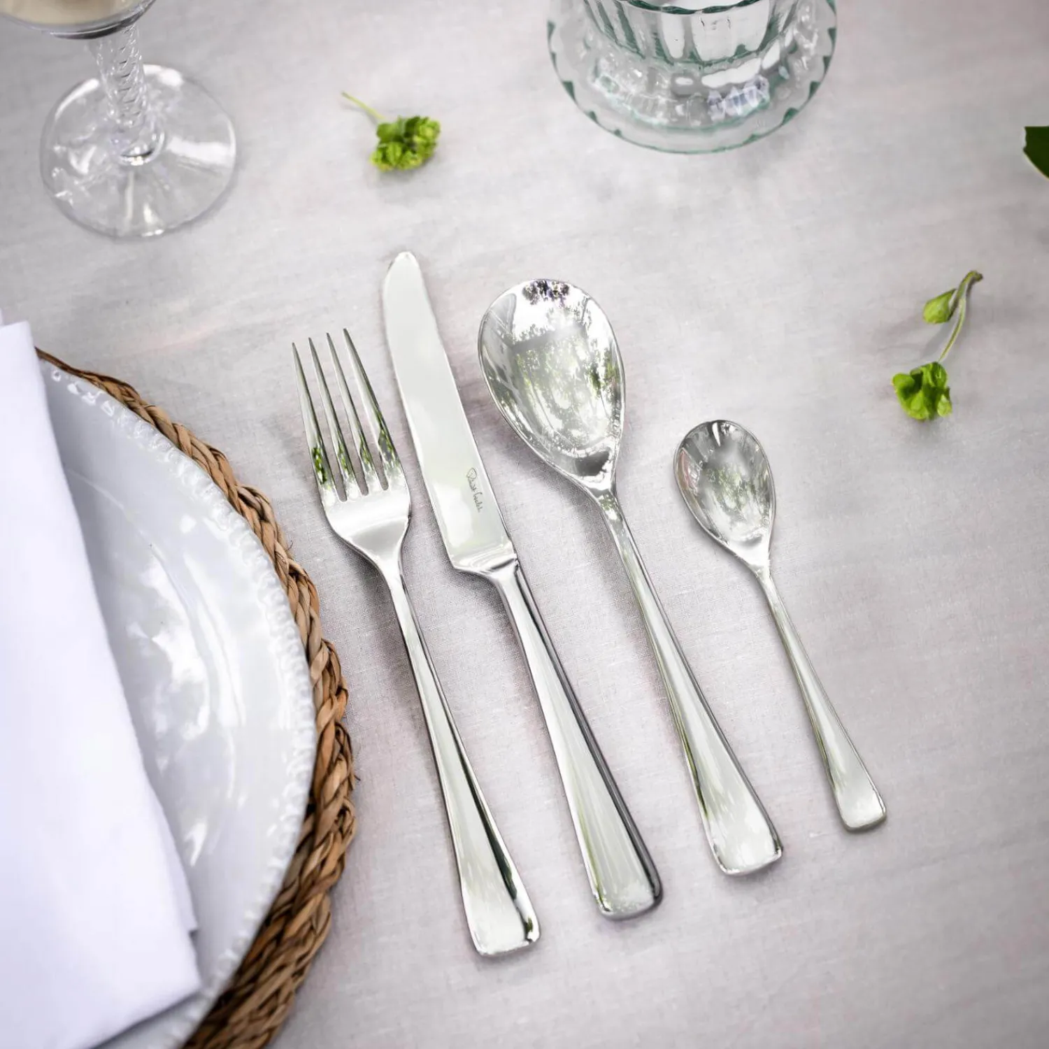 Robert Welch Malvern Bright Stainless Steel Cutlery Set - 42 Piece