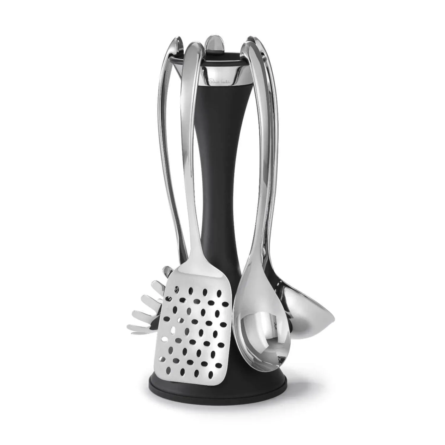 Robert Welch Signature 5 Piece Utensil Stand - Black