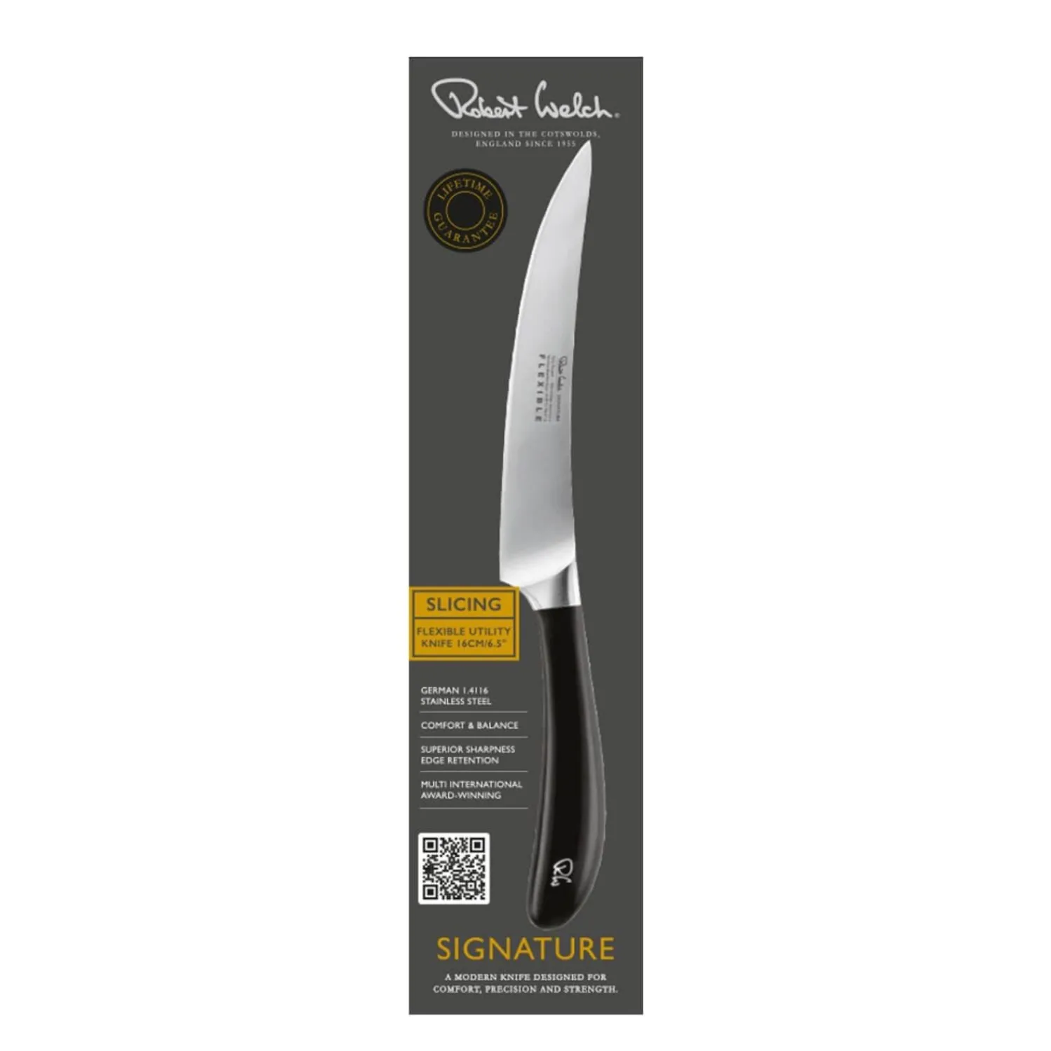 Robert Welch Signature Flexible Utility Knife - 16cm
