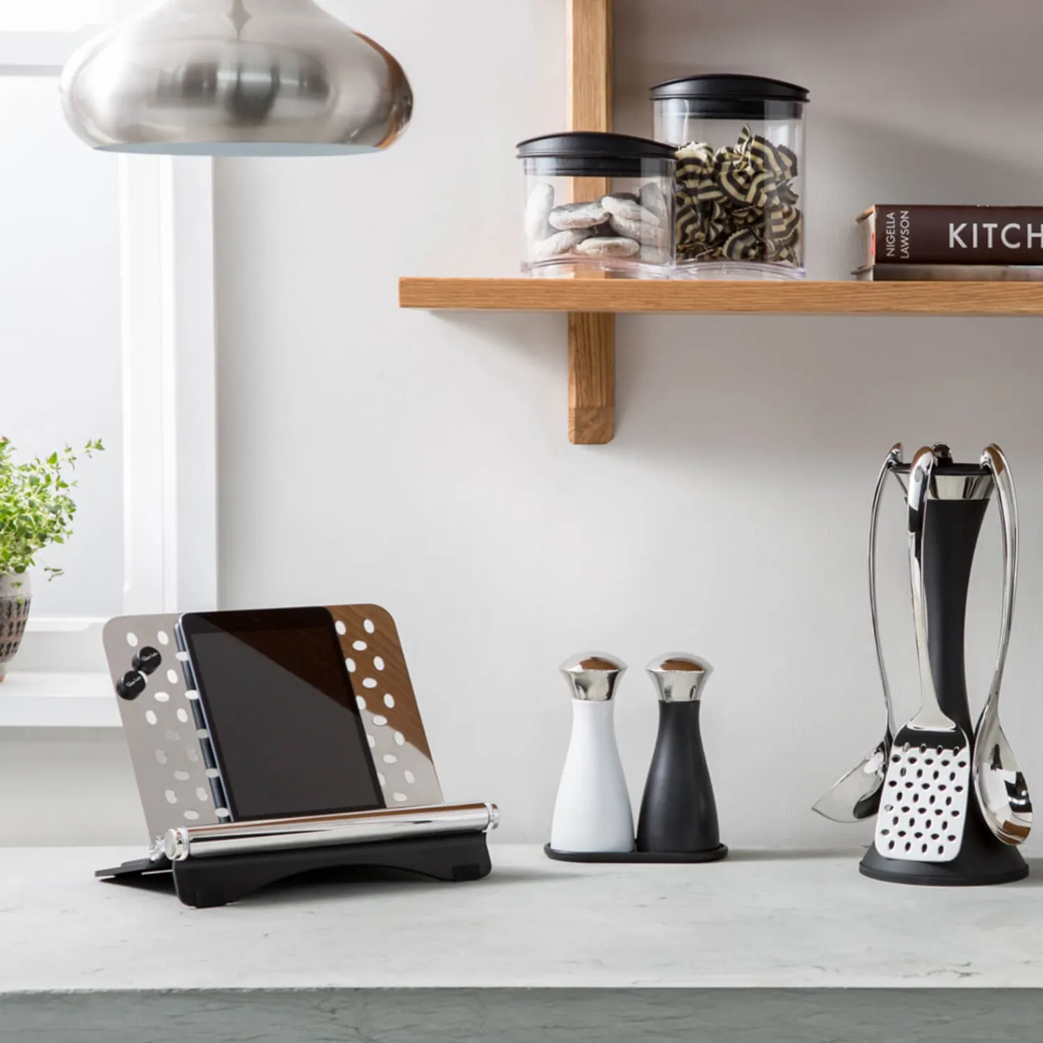 Robert Welch Signature Stainless Steel Cookbook & Tablet Stand