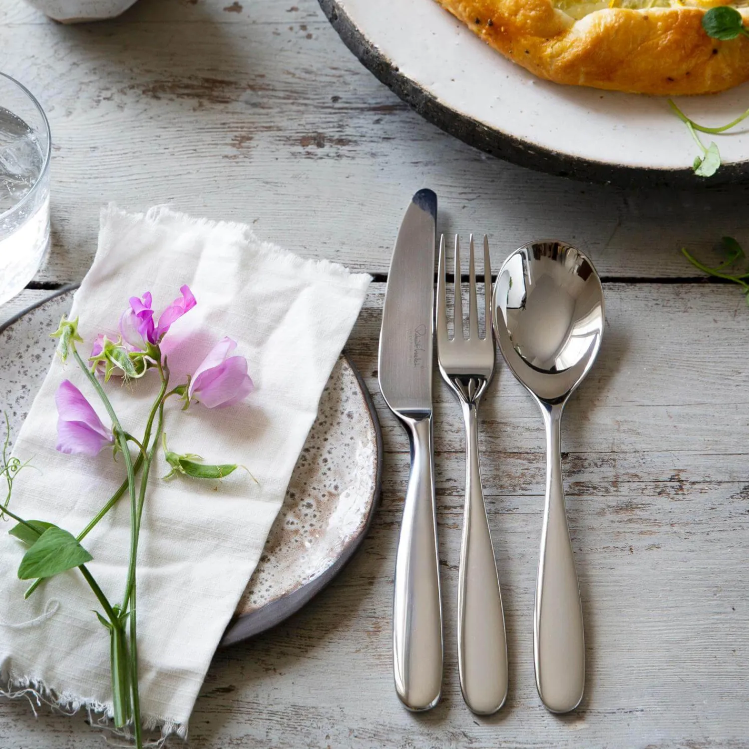 Robert Welch Stanton Bright Stainless Steel Soup Spoon