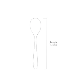Robert Welch Stanton Bright Stainless Steel Dessert Spoon