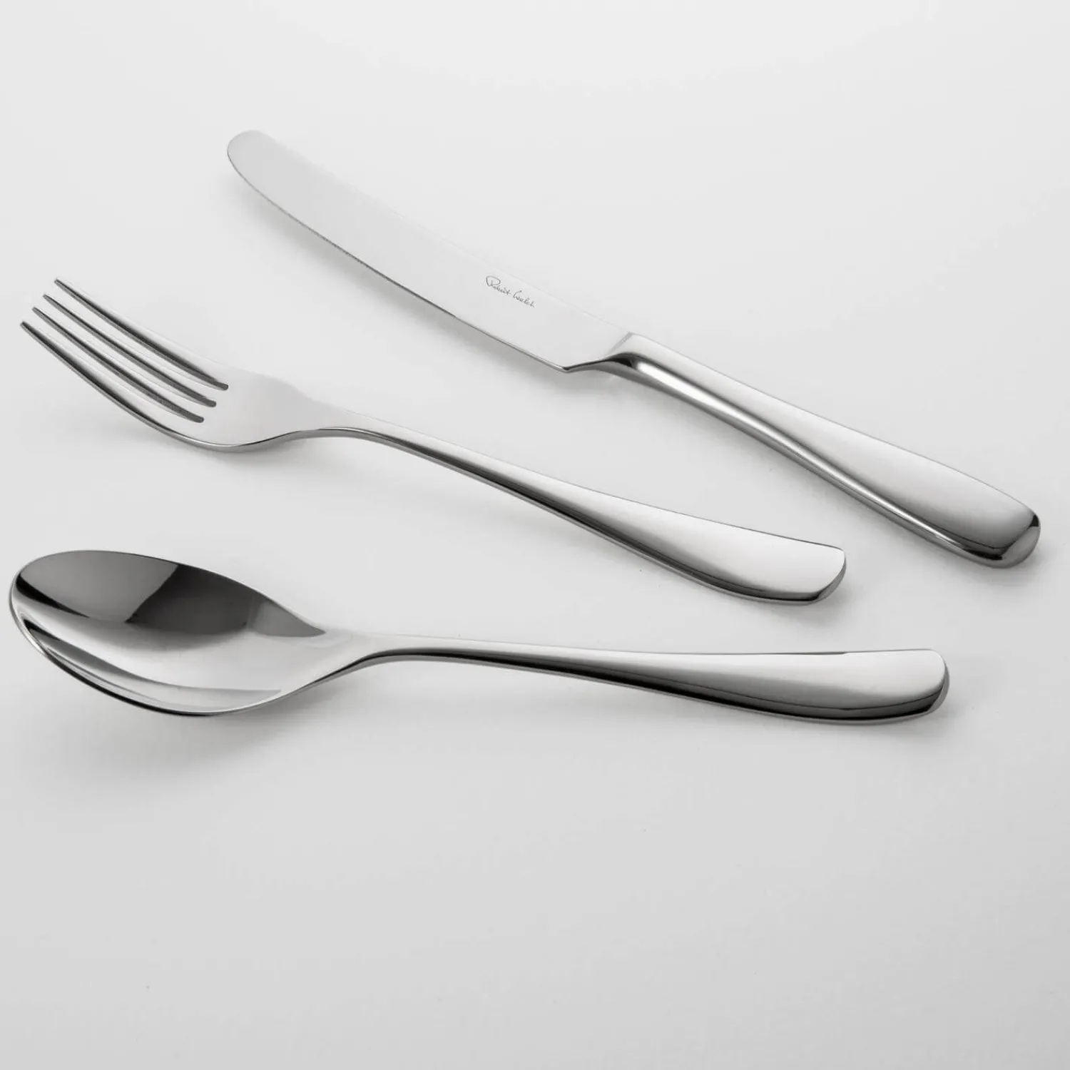 Robert Welch Warwick Bright Stainless Steel Cutlery Set - 56-Piece