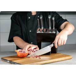 Rockingham Forge Equilibrium Fluted Santoku Knife - 13cm