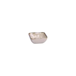 Rose u0026 Tulipani Rose & Tulipani Concerto Avorio Ivory Square Tiny Bowl - 8cm