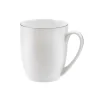 ROYAL WORCESTER Serendipity Platinum White Barrel Mug - 350ml