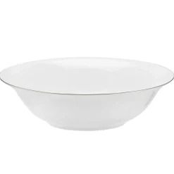 ROYAL WORCESTER Serendipity Platinum Open Vegetable Bowl - White
