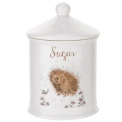 Wrendale Royal Worcester Sugar Canister - Hedgehog