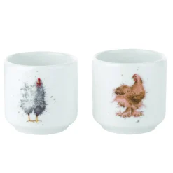 Wrendale Royal Worcester Egg Cups - Set of 2