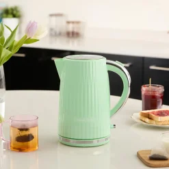 Russell Hobbs Eden 1.7 Litre Kettle & 2-Slice Toaster Set - Pistachio Green