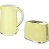 Russell Hobbs Eden 1.7 Litre Kettle & 2-Slice Toaster Set - Lemon