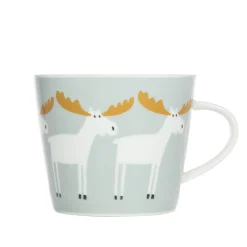 SCION Living Marty Moose 350ml Fine China Mug - Ice & Spice