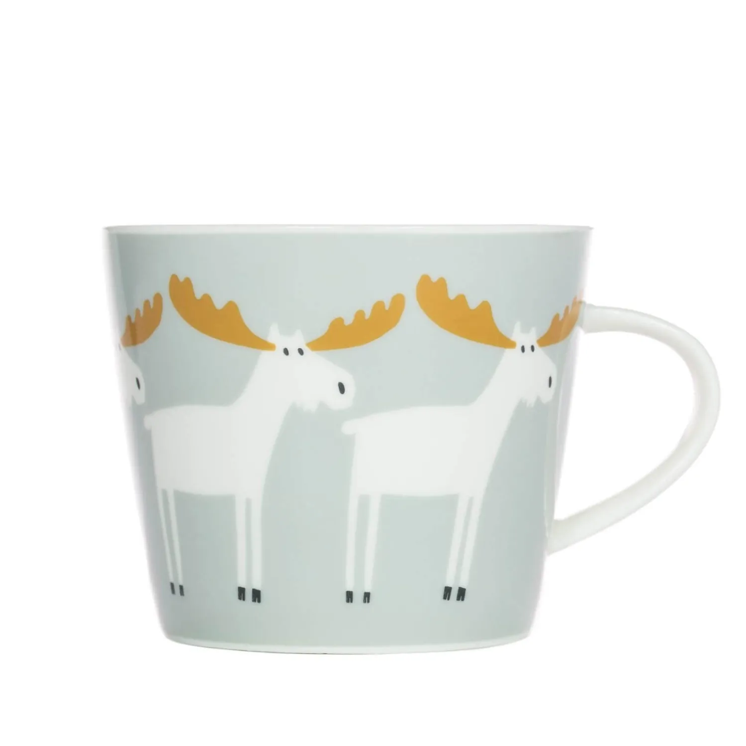 SCION Living Marty Moose 350ml Fine China Mug - Ice & Spice