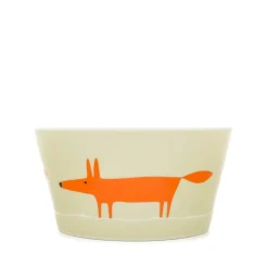 SCION Living Mr Fox Bowl - Neutral & Orange