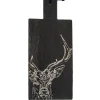 Selbrae House Large Slate Serving Paddle - Stag Prince