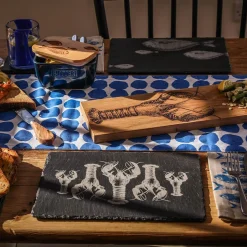 Selbrae House Set of 2 Slate Placemats - Lobster