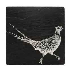 Selbrae House Slate Pot Stand - Pheasant