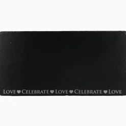 Selbrae House Slate Table Runner - Love & Celebrate