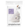 Simplehuman Code D Custom Fit Can Liners - Pack of 20