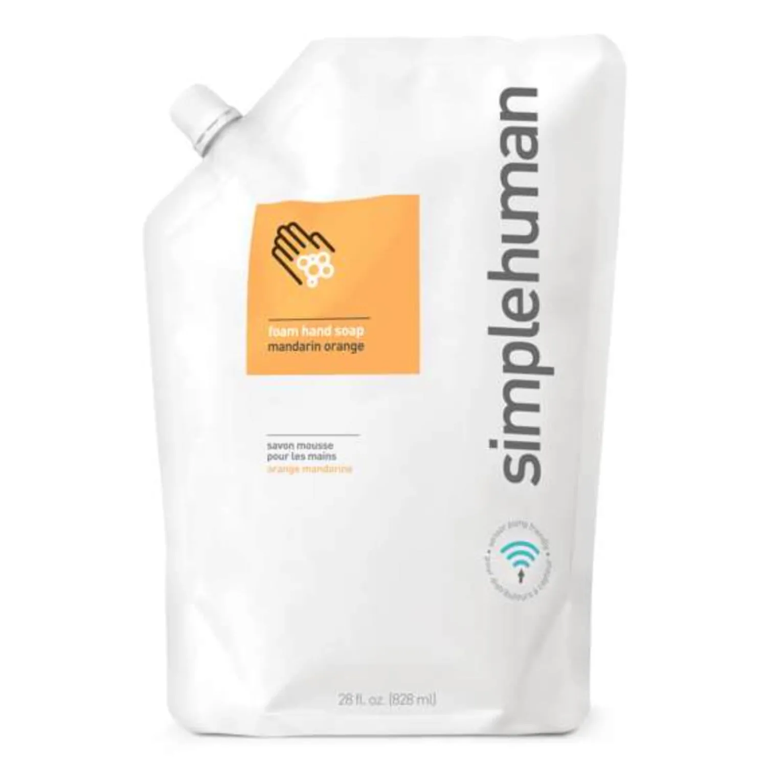 Simplehuman Foam Hand Soap Refill Pouch - Mandarin Orange