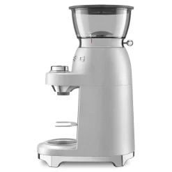 Smeg CGF02SSUK 50's Style Retro Mini Pro Coffee Grinder - Stainless Steel