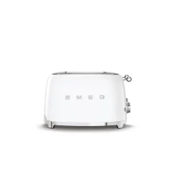 Smeg Jug Kettle & 4 Slice Toaster Set - White