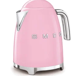 Smeg Jug Kettle & 2 Slice Toaster Set - Pink