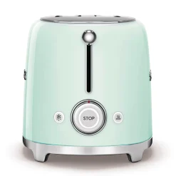 Smeg Jug Kettle & 2 Slice Toaster Set - Pastel Green