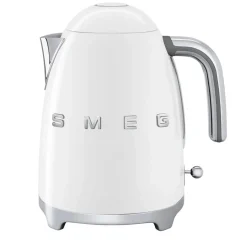 Smeg Jug Kettle & 2 Slice Toaster Set - White