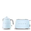 Smeg Mini Kettle & 2 Slice Toaster Set - Pastel Blue