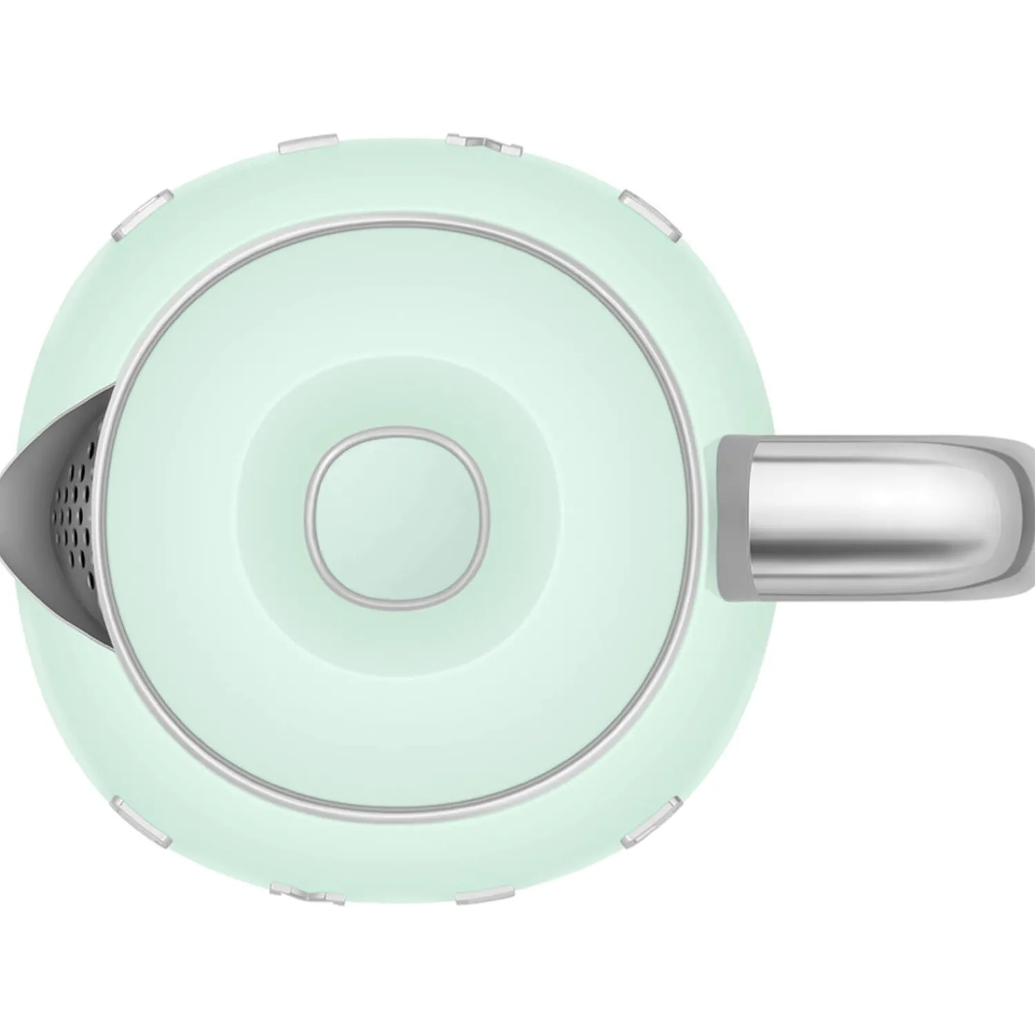 Smeg Mini Kettle & 2 Slice Toaster Set - Pastel Green