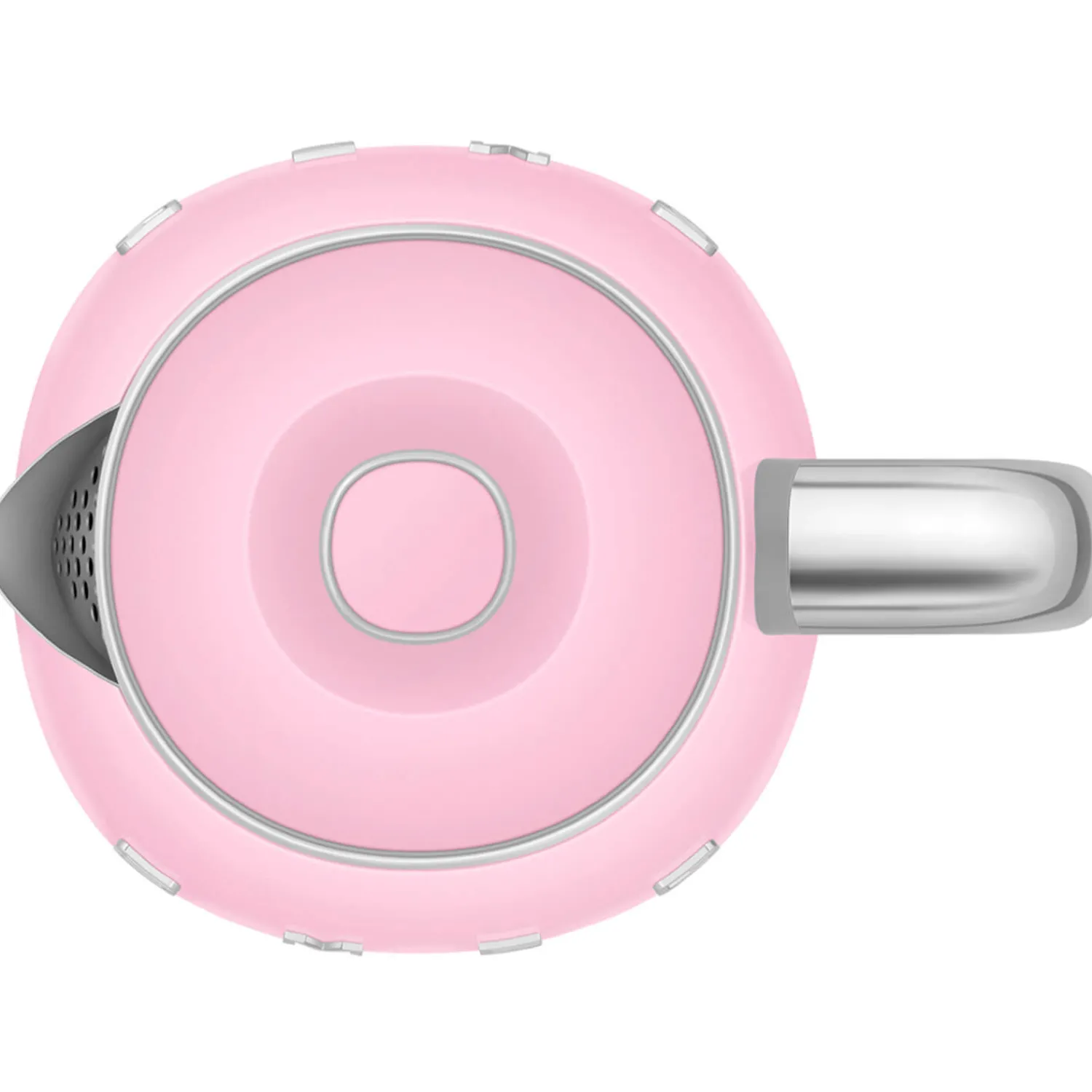 Smeg Mini Kettle & 2 Slice Toaster Set - Pink