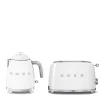 Smeg Mini Kettle & 2 Slice Toaster Set - White