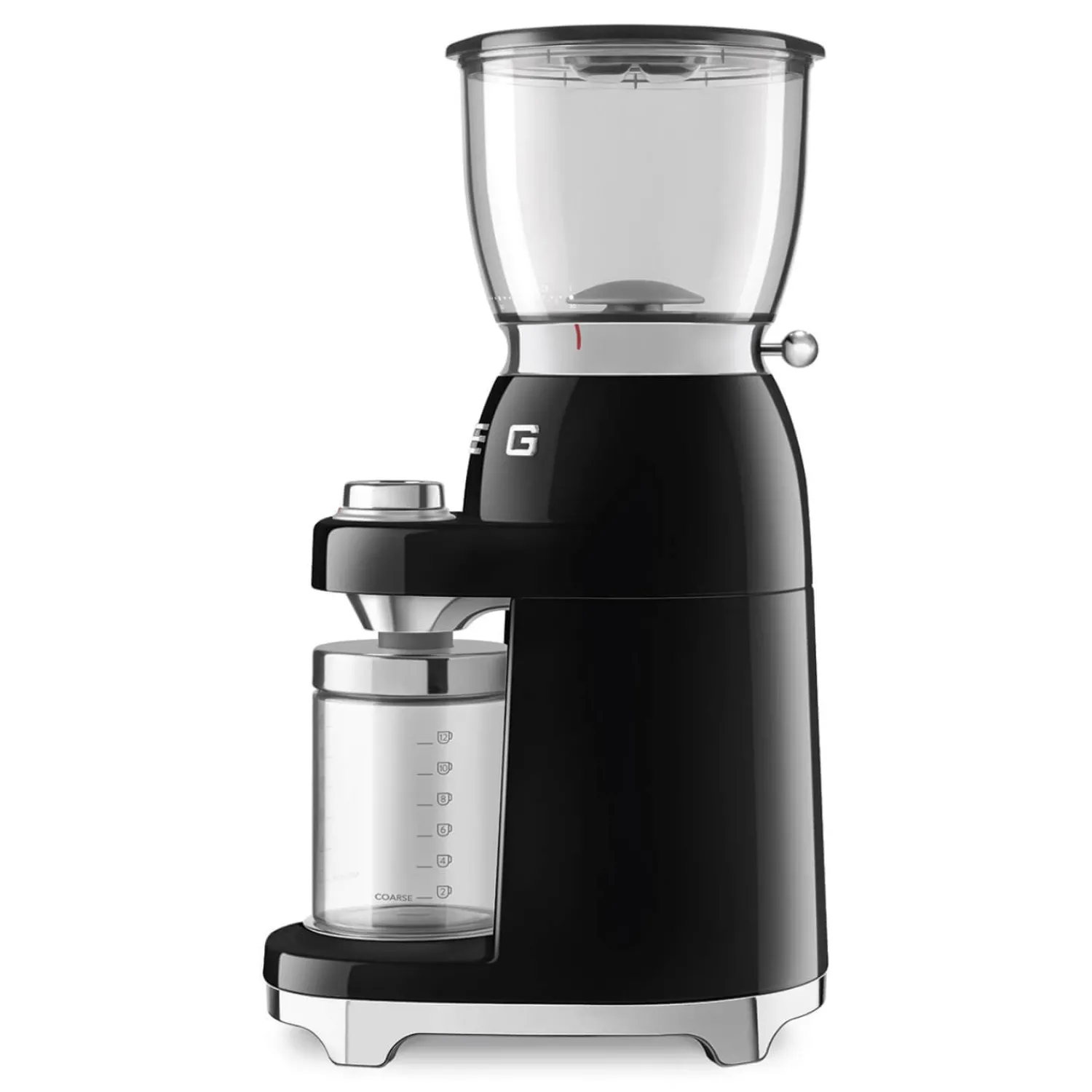 Smeg 50's Style Retro CGF11 Coffee Grinder - Gloss Black