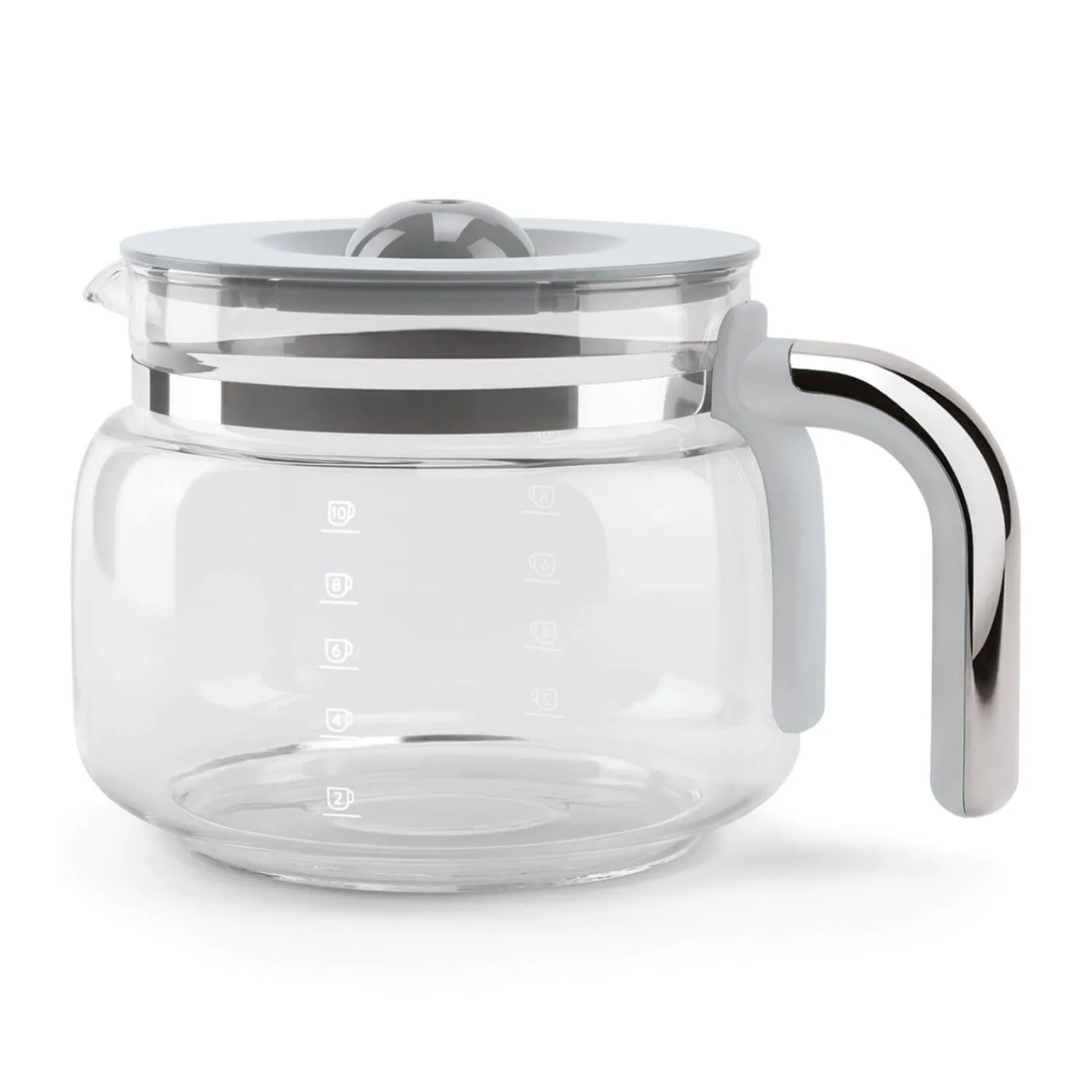 Smeg 50's Style Retro DCF02 Drip Filter Coffee Machine - Stainless Steel