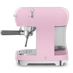 Smeg 50's Style Retro ECF02 Espresso Coffee Machine - Pink
