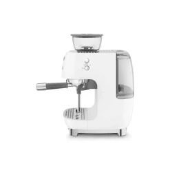Smeg 50s Style Retro EGF03 Bean-to-Cup Espresso Coffee Machine - White