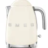 Smeg 50's Style Retro KLF03 Jug Kettle - Cream