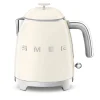 Smeg 50's Style Retro KLF05 Mini Jug Kettle - Cream