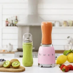 Smeg 50's Style Retro PBF01 Personal Blender - Pink